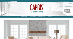 Desktop Screenshot of caprisfurniture.com