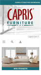 Mobile Screenshot of caprisfurniture.com